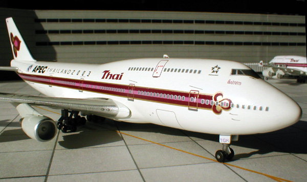 Thai Airways International B747-4D7 APEC Thailand 2003