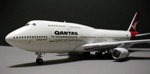 Qantas Airways B747-438@City of Perth